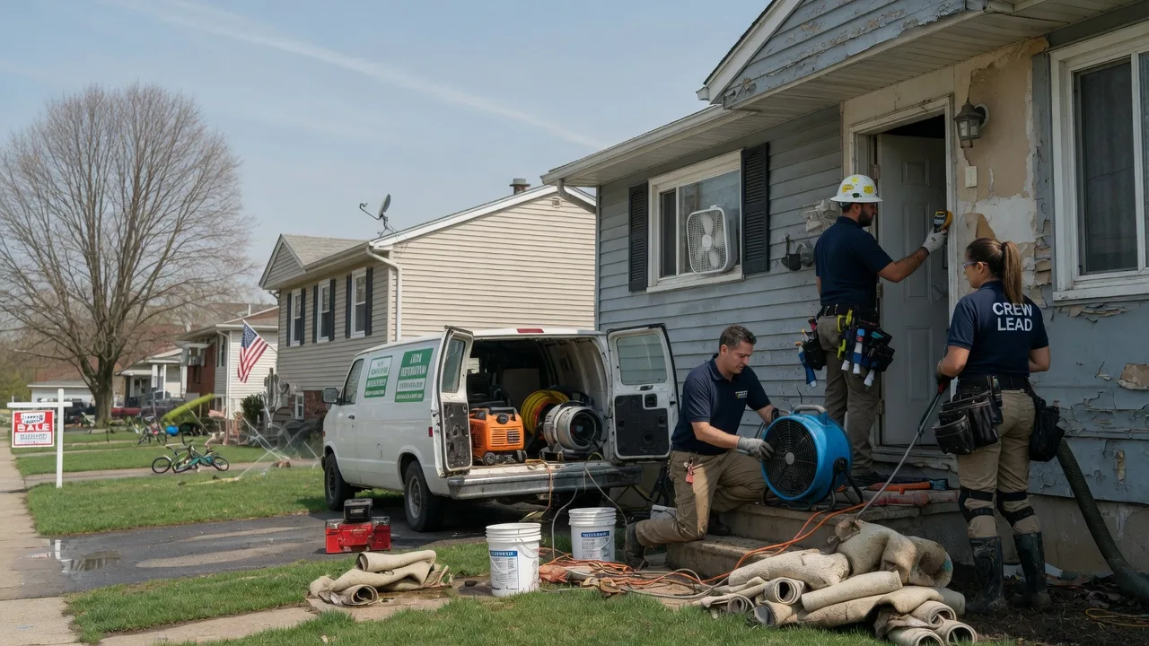 Flood Cleanup in Salem, NJ near me