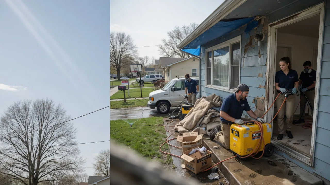 Basement Flood Cleanup in Salem, NJ near me